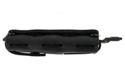 Trayvax Element Wallet - Black Stainless Steel Frame / Stealth Black Leather ESC-004 - Northwest Knives