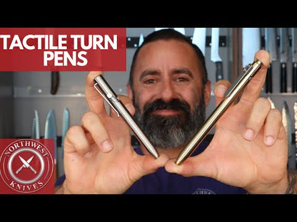 Tactile Turn Side Click Standard Pen - Copper Handle / Titanium Clip