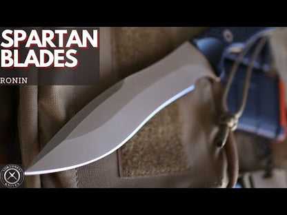 Spartan Blades Ronin Shinto Fixed Blade - Black CPM-S45VN Blade / Black Micarta Handle / Black Nylon Sheath SB47BKBKNLBK