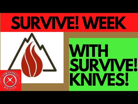 SURVIVE! GSO Bushcraft 5.1 - Black Canvas Micarta Handle / 3V Blade / –  Northwest Knives