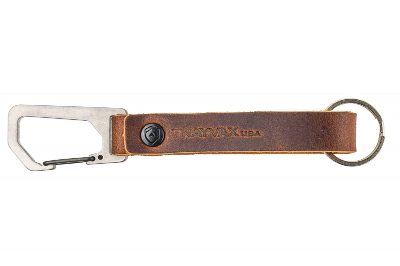 Trayvax Carabiner | Mississippi Mud Leather | Northwest Knives
