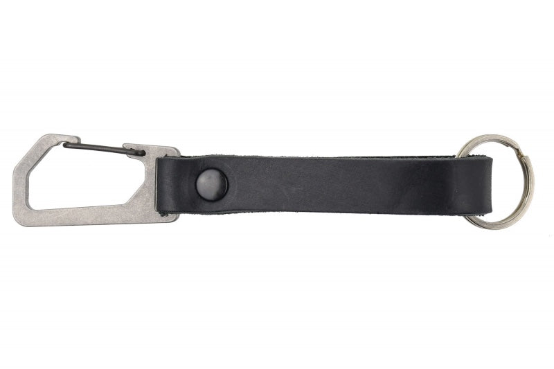 Trayvax Keyton Keychain With Raw Stainless Steel Carabiner | Northwest Knives